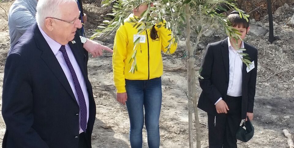 נשיא המדינה באירוע קק"ל